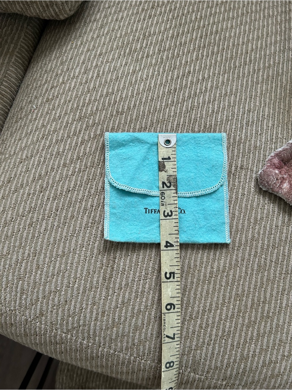 Tiffany and Co mini pouch (EUC) - Picture 9 of 11